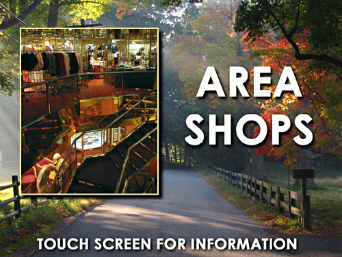 Tourism Kiosk Shopping Attraction Screen