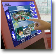 Touch Screen Tourism Kiosk